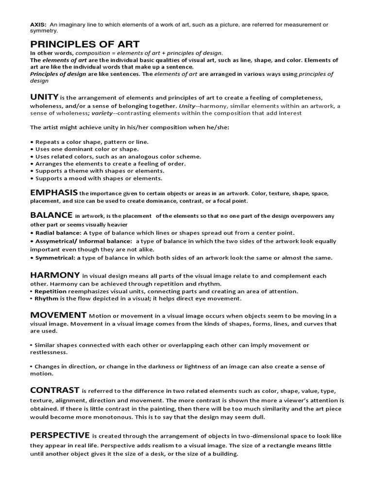What Are the Principles of Art? Real Examples and Visual Breakdown