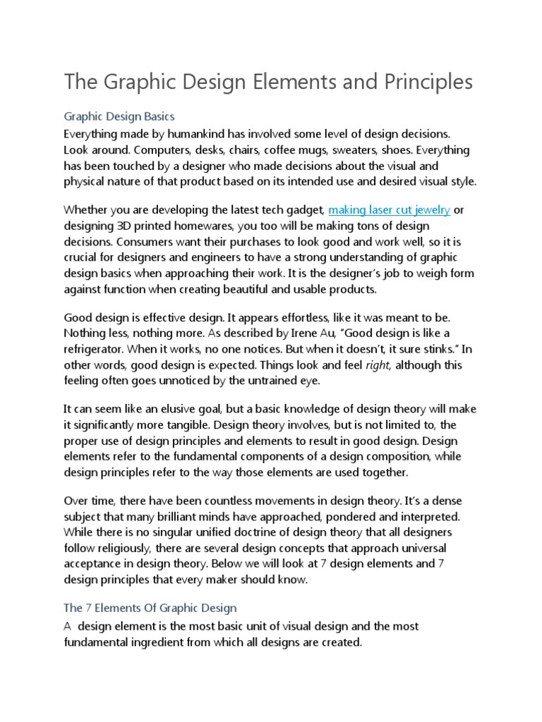 Elements and Principles of Graphic Design Explained with Real Examples