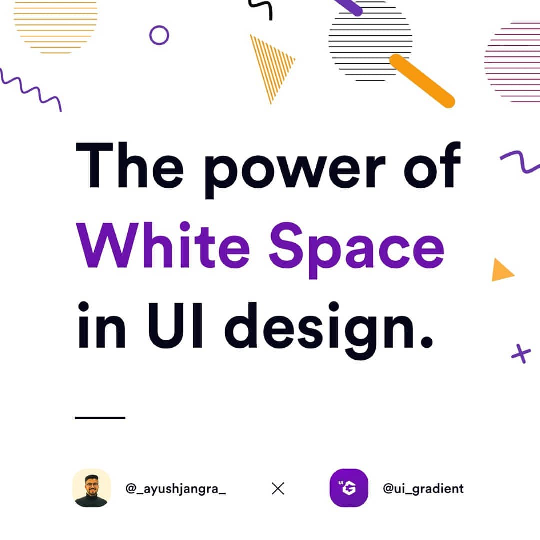 Importance of White Space in UI Design for Better User Experience